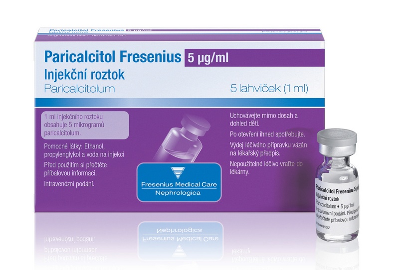 Paricalcitol Fresenius 2 µg/ml a 5 µg/ml - injekční roztoky
